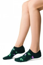 Steven 017-023 zelené Dámské kotníkové ponožky 35/37 zelená