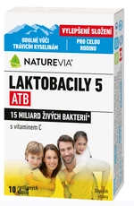 NatureVia Laktobacily "5" ATB Imunita s vitamínom C 10 kapsúl