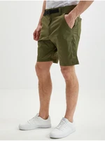 Khaki men's shorts with belt Wrangler - Men's