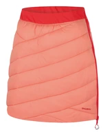 Husky Freez L M, light orange/red Dámská oboustranná zimní sukně