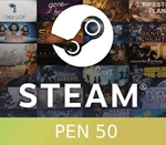 Steam Wallet Card 50 PEN PE Activation Code