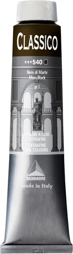 Maimeri Classico Olajfesték Mars Black 200 ml 1 db