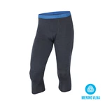 Husky Pánské 3/4 kalhoty M, antracit Merino termoprádlo