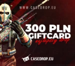 Casedrop.eu Gift Card 300 PLN P-Card