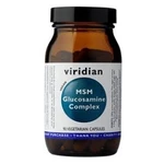 VIRIDIAN Nutrition MSM Glucosamine Complex 90 kapslí