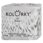 ﻿KOLORKY DAY Jednorázové EKO plenky srdce S (3-6 kg) 25 kusů