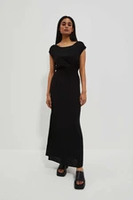 LADY'S DRESS L-SU-4050 BLACK