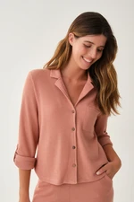 Dagi Dried Rose Long Sleeve Shirt