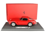 1960 Ferrari 250 SWB (Short Wheel Base) Red with DISPLAY CASE Limited Edition to 36 pieces Worldwide 1/18 Model Car by BBR