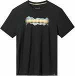 Smartwool Mountain Horizon Graphic Short Sleeve Tee Black L Camiseta Camisa para exteriores