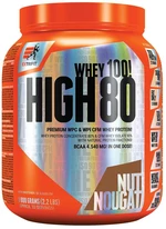 Extrifit High Whey 80 oříšek nugát 1000 g