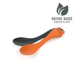 Light my fire Spork medium BIO 2-pack rustyorange/slatyblack Cestovní příbor