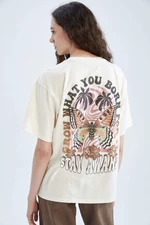 DEFACTO Loose Fit Crew Neck Short Sleeve T-Shirt