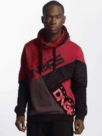 Felpa con cappuccio da uomo Dangerous DNGRS Dark red