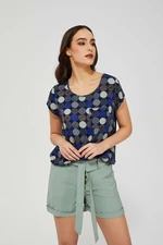 Blusa da donna Moodo Circle