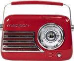 Madison Freesound-VR40R Rojo Radio retro