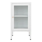 Biała metalowa witryna 38x70 cm Dalby – House Nordic