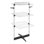 Suszarka na pranie w szaro-srebrnym kolorze 22 m Thunder – Metaltex