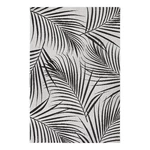 Czarno-szary dywan odpowiedni na zewnątrz Ragami Flora, 160x230 cm