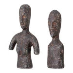 Metalowe figurki zestaw 2 szt. 11,5 cm Rhea – Bloomingville
