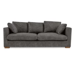 Antracytowa sofa 220 cm Comfy – Scandic