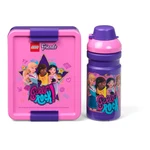 Komplet butelki na wodę i pudełka na przekąski LEGO® Friends Girls Rock