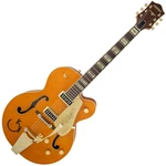 Gretsch G6120T-55GE Vintage Select Edition '55 Chet Atkins Vintage Orange Guitarra Semi-Acústica