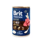BRIT dog Premium by Nature BEEF with TRIPES - 800g