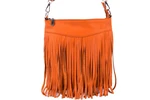 Dámská kožená kabelka crossbody Arteddy - hnědá