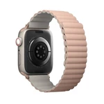 Remienok Uniq Revix Reversible na Apple Watch 42/44/45mm (UNIQ-45MM-REVPNKBEG) ružový/béžový řemínek pro Apple Watch • materiál silikon • oboustranný 