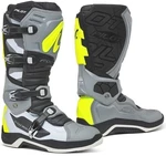 Forma Boots Pilot Grey/White/Yellow Fluo 45 Motorradstiefel