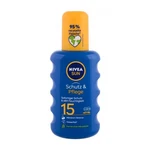 Nivea Sun Protect & Moisture SPF15 200 ml opaľovací prípravok na telo unisex