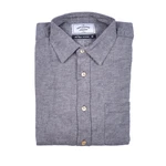 Portuguese Flannel Flanelová košeľa Portuguese Flannel Teca - svetlo šedá