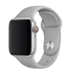 Remienok FIXED Silicone Strap na Apple Watch 42/44/45 mm - světle šedý (FIXSST-434-LGGR) Univerzální řemínek FIXED Silicone Strap vyrobený z jemného a