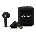 Slúchadlá Marshall Minor III TWS čierna bezdrôtové slúchadlá • výdrž až 25 hod. • frekvencia 20 Hz až 20 kHz • citlivosť 93 dB • impedancia 32 ohmov •