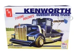 Skill 3 Model Kit Tyrone Malones Kenworth Custom Drag Truck 1/25 Scale Model by AMT