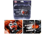 Engine with Headers and Transmission Replica Hemi Bullet Hemi 426 1/18 by Acme