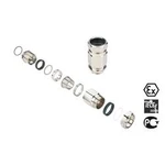 Kabelová průchodka Weidmüller KDSU M75 BS O NI 1 G75S 1137060000 mosaz, délka závitu 19 mm, mosaz, 1 ks