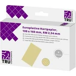 Eurodeska bez CU vložky tvrzený papír TRU COMPONENTS (d x š) 160 mm x 100 mm, tloušťka 35 µm, RM 2.54 mm, 4 ks