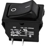 Kolébkový přepínač TE Connectivity, 1634201-2, 250 V/AC, 10 A, 2x zap./vyp.