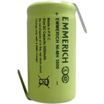 Speciální akumulátor Sub-C pájecí špička ve tvaru Z Ni-MH Emmerich Sub-C ZLF 1.2 V 3000 mAh