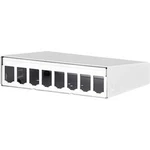 Síťový patch panel Metz Connect 130861-0802-E, 8 portů, nevybavený specifikací, 1 U