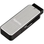 Externí čtečka paměťových karet Hama 123900 123900, USB 3.2 Gen 1 (USB 3.0), stříbrná