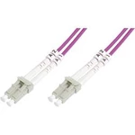 Optické vlákno kabel Digitus DK-2533-07-4 [1x zástrčka LC - 1x zástrčka LC], 7.00 m, fialová