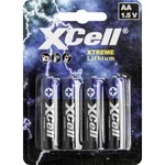 Tužková baterie AA lithiová XCell XTREME FR6/L91, 1.5 V, 4 ks