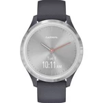 Chytré hodinky Garmin vivomove 3S Sport Silver-Blue, Silicone