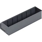 Tmavě šedý skladovací box 400 x 91x81 mm Alutec 66029, (d x š x v) 400 x 91 x 81 mm, tmavě šedá