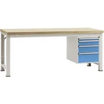 Kompletní dílenském základní PROFI s multiplex deska, Šxhxv = 2000 x 700 x 840 mm Manuflex WP5624.5012 WP5624.5012
