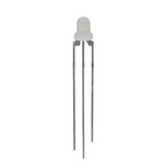 Vícebarevná LED Kingbright L-115VGYW, L-115VGYW, typ čočky kulatý, 3 mm, 60 °, 24 mA, 2.2 V, 2.1 V, zelená, žlutá