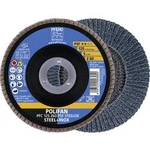 Vějířovitý brusný kotouč PFERD PFC 125 Z 60 PSF STEELOX 69398193, Ø 125 mm/